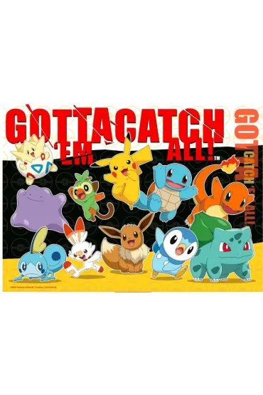 Puzzle dla dzieci 4x100 el. Pokemon Ravensburger