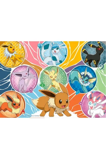 Puzzle dla dzieci 4x100 el. Pokemon Ravensburger