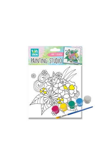 Zestaw do malowania Canvas Flowers Stnux