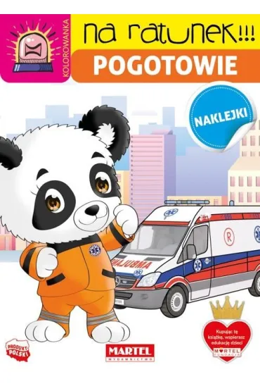 Na ratunek. Pogotowie z naklejkami - Katarzyna Salamon