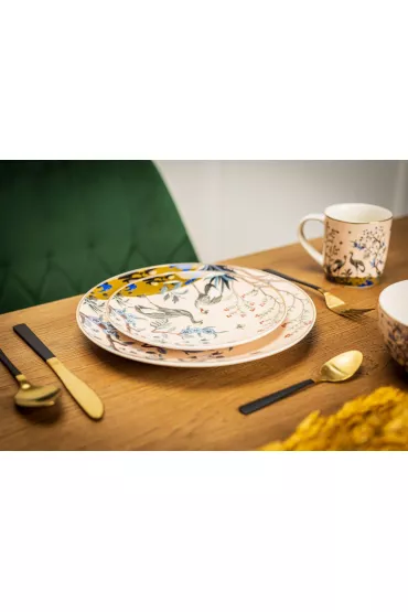 Siaki Collection Talerz obiadowy Ashley du�y 26 cm wz�r 2