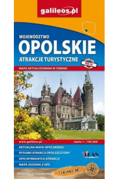 Opolskie atrakcje turystycze mapa/Galileos/