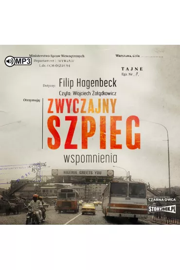 Audiobook Zwyczajny szpieg. Wspomnienia CD - Filip  Hagenbeck