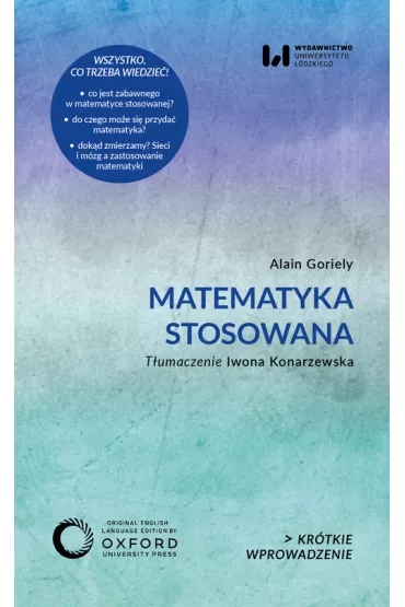 Matematyka stosowana - Alain Goriely