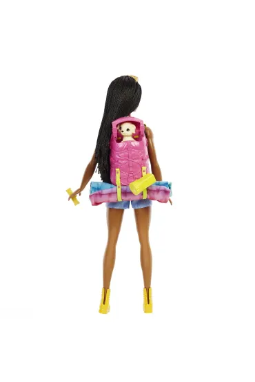 Barbie Kemping Barbie Brooklyn Lalka + akcesoria HDF74 Mattel
