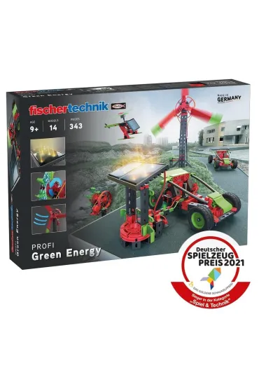 Zestaw konstrukcyjny - Zielona energia 343el