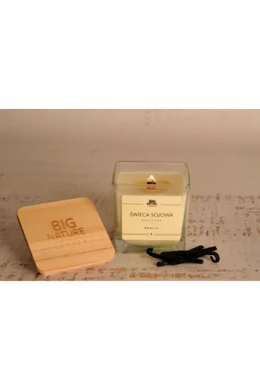 Big Nature wieca sojowa zapachowa Wanilia 205 g