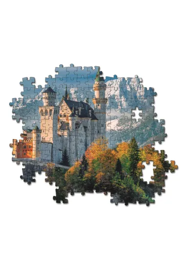 Puzzle 500 el. HQ Neuschwanstein Castle Clementoni