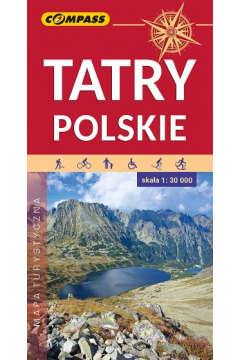 Mapa turystyczna Tatry Polskie 1:30 000