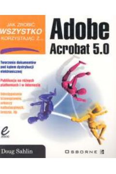 Adobe Acrobat 5.0 - Sahlin Doug - Doug Sahlin
