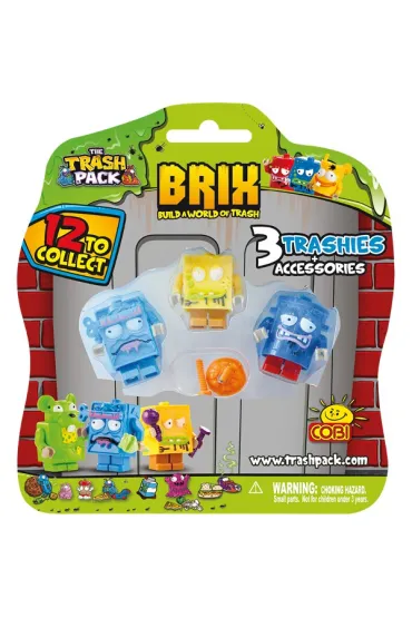 Figurki z akcesoriami 3szt.- TRASH PACK 6247 * Cobi