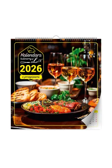 Kalpol.bis Kalendarz �cienny 2026 kulinarny
