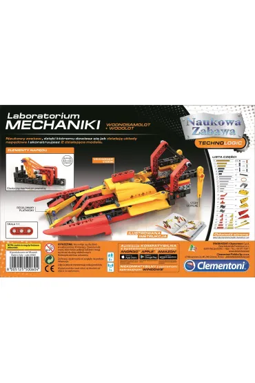 Laboratorium mechaniki. Wodnosamolot i Hydroplan Clementoni
