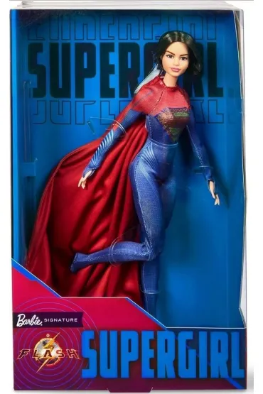 Barbie Signature. Lalka Supergirl The Flash Movie Mattel