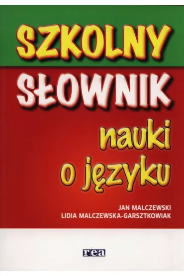 Szkolny s�ownik nauki o j�zyku