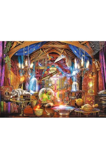 Puzzle drewniane 1000 el. Czarodziejska komnata Trefl