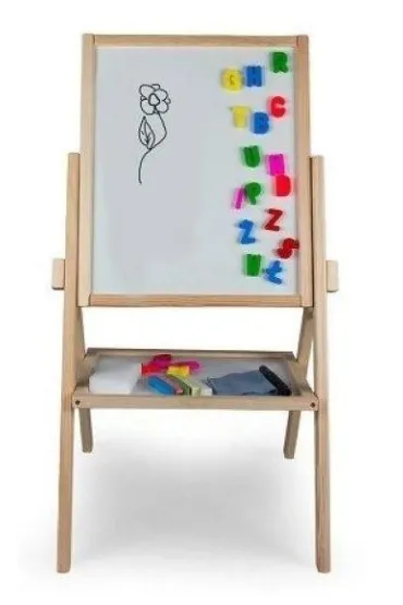 Tablica stoj�ca obrotowa magnetyczno-kredowa akcesoria 82 cm