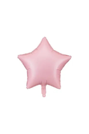 Balon foliowy Gwiazdka 48cm rowy