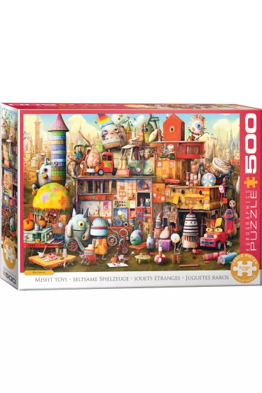 Puzzle 500 el. Misfit Toys by Ray Powers Eurographics