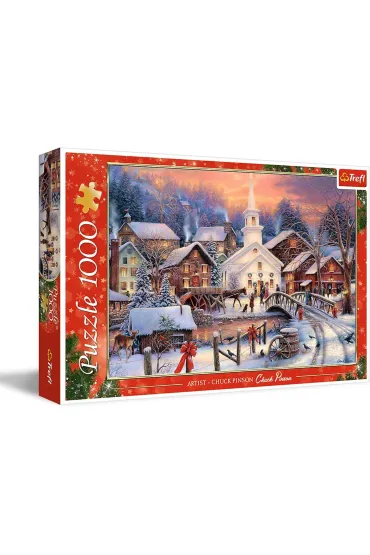 Puzzle 1000 el. Bia�e �wi�ta Trefl