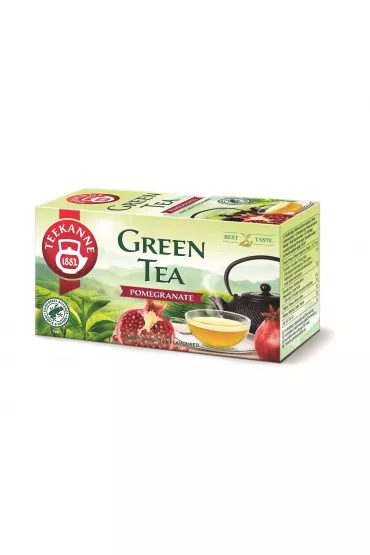 Teekanne Herbata Zielona Granat Green Tea Pomegranate 20 x 1,75 g