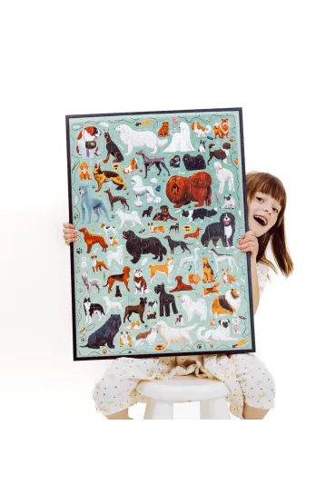 Puzzle Puzzlove CzuCzu 100 el. Psy Bright Junior Media