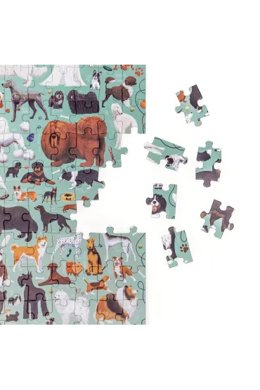 Puzzle Puzzlove CzuCzu 100 el. Psy Bright Junior Media