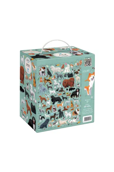 Puzzle Puzzlove CzuCzu 100 el. Psy Bright Junior Media