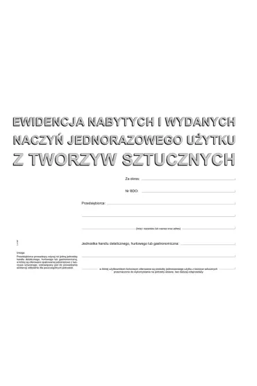 Michalczyk i Prokop Ewidencja nabytych i wydanych naczy�...S-210-3