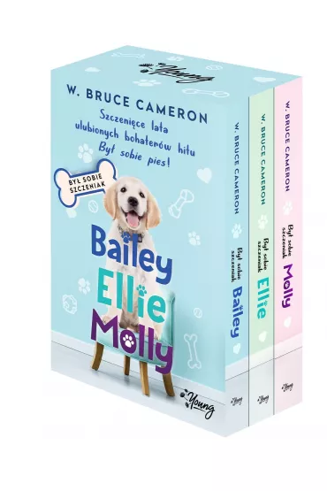 Pakiet By� sobie szczeniak: Bailey, Ellie, Molly - W. Bruce Cameron