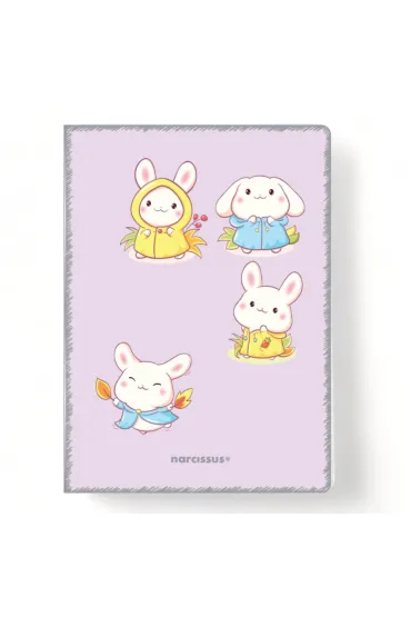 Narcissus Zeszyt A4 32k. kratka PP Kawaii 80g