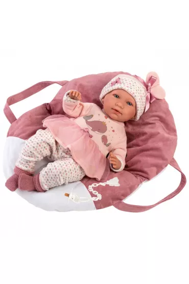 Lalka bobas p�acz�ca Mimi 42 cm Llorens