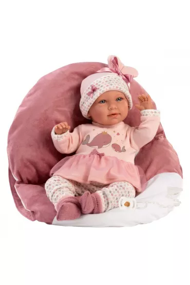 Lalka bobas p�acz�ca Mimi 42 cm Llorens