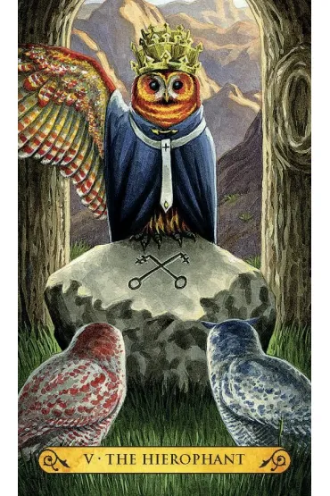 Tarot S�w, mini karty do wr�enia
