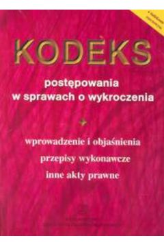 Kodeks post�powania w sprawach o wykroczenia