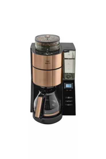Ekspres przelewowy Melitta AromaFresh RWT Czarny ze stal� nierdzewn� w kolorze miedzianym