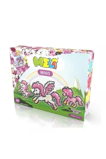 Klocki Meli Minis Pony 3w1