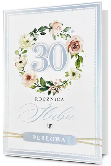 Karnet okazjonalny B6 z kopert� 30 Rocznica �lubu PAN DRAGON HM200-3405