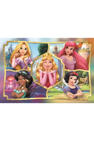 Puzzle 104 el. SuperColor. Princess Clementoni