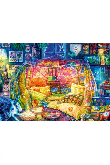 Puzzle 1000 el. PQ Przytulna kryj�wka G2 Schmidt