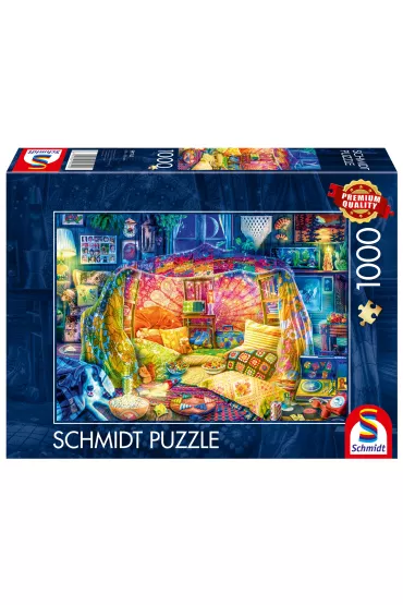 Puzzle 1000 el. PQ Przytulna kryj�wka G2 Schmidt