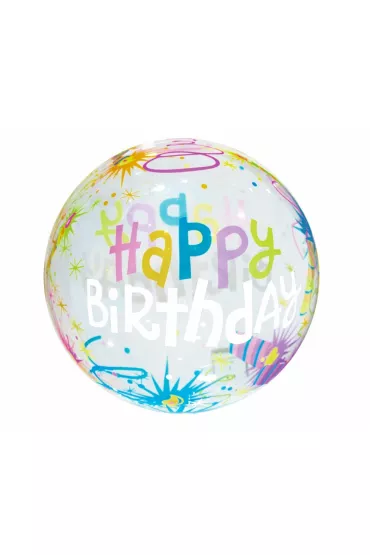 Godan Balon kryszta�owy Happy Birthday �wiece