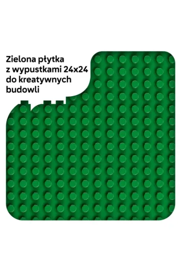LEGO DUPLO Classic Zielona p�ytka konstrukcyjna 10460