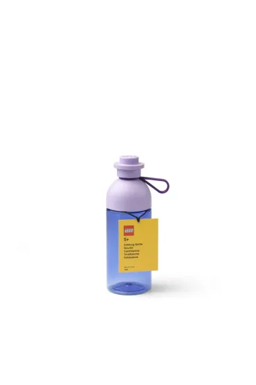 Przezroczysta butelka LEGO Fioletowa 500 ml