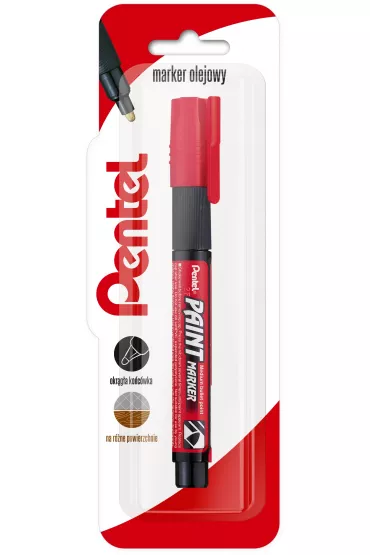 Pentel Marker olejowy MMP20 czerwony
