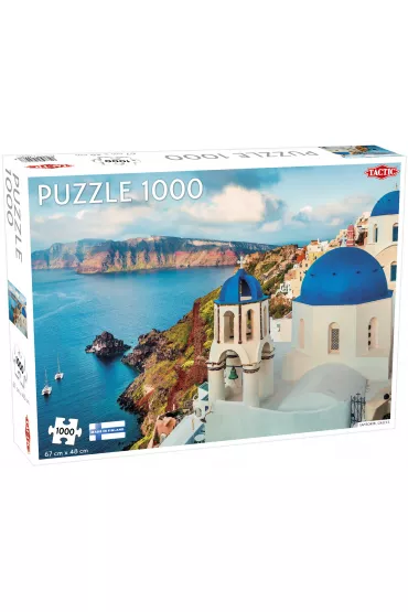 Puzzle 1000 el. Santorini Greece Tactic