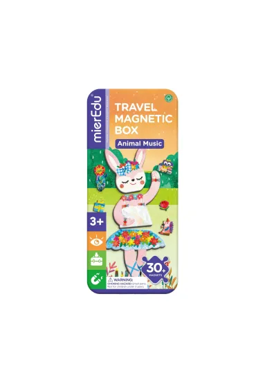 Puzzle Magnetyczne podr�ne Muzyka Zwierz�t mierEdu