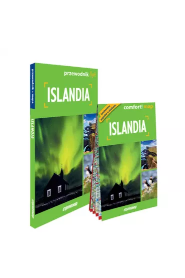 Przewodnik + mapa Islandia light - Justyna Bajer