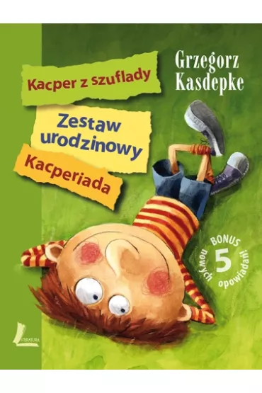Zestaw urodzinowy. Kacper z szuflady. Kacperiada - Grzegorz Kasdepke