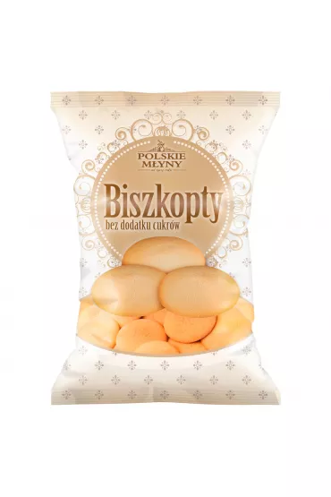 Polskie m�yny Biszkopty bezcukrowe 100 g